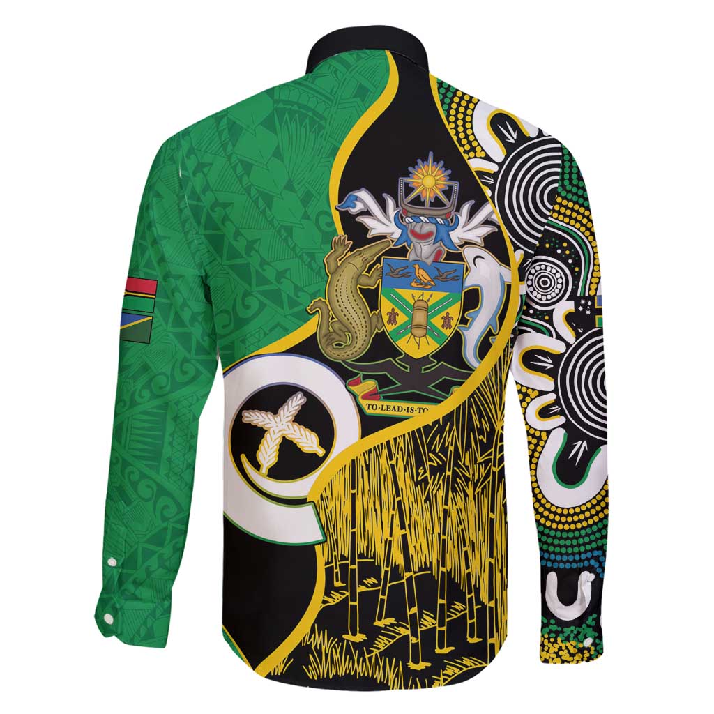 Australian South Sea Islanders National Recognition Day Family Matching Tank Maxi Dress and Hawaiian Shirt Solomon Islands And Vanuatu Culture