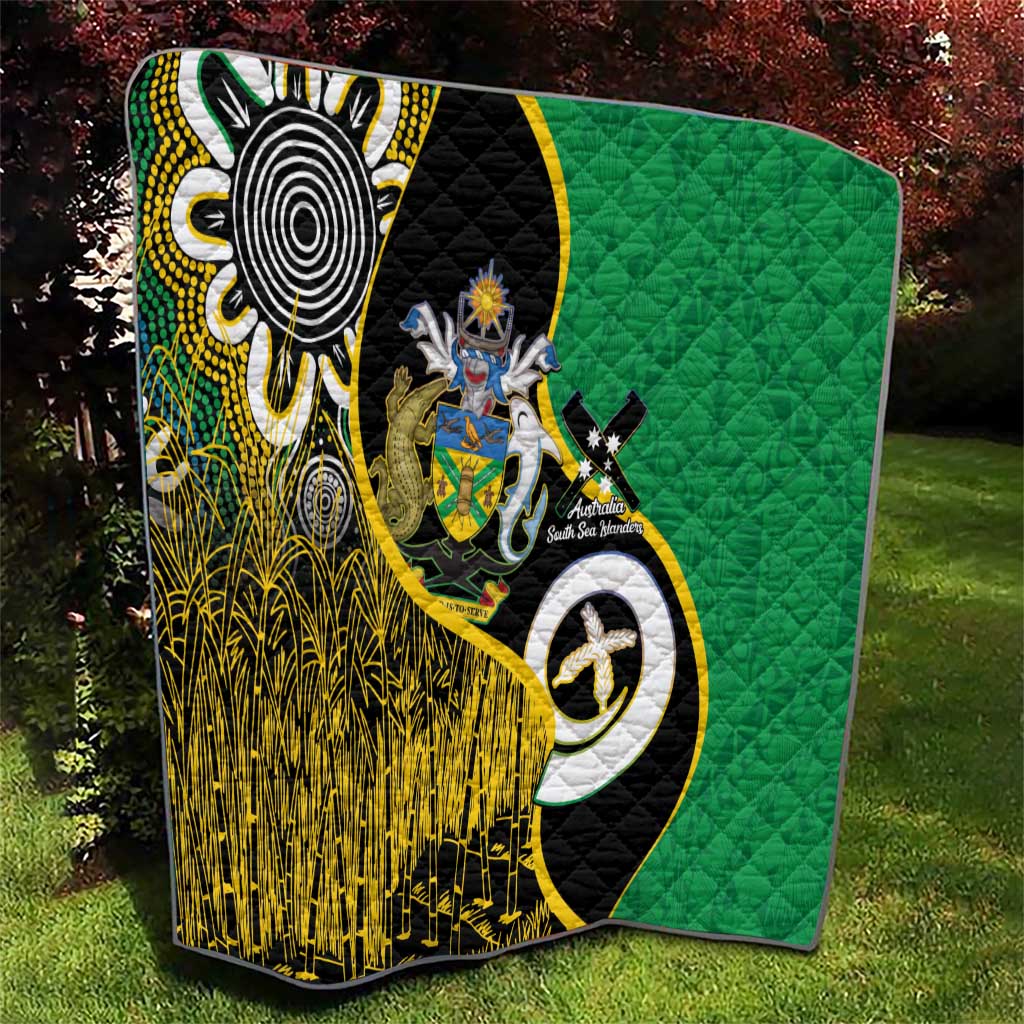 Australian South Sea Islanders National Recognition Day Quilt Solomon Islands And Vanuatu Culture LT14 - Polynesian Pride