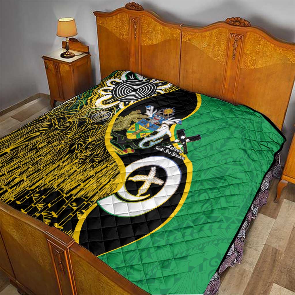 Australian South Sea Islanders National Recognition Day Quilt Solomon Islands And Vanuatu Culture LT14 - Polynesian Pride