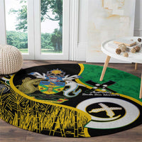 Australian South Sea Islanders National Recognition Day Round Carpet Solomon Islands And Vanuatu Culture LT14 - Polynesian Pride