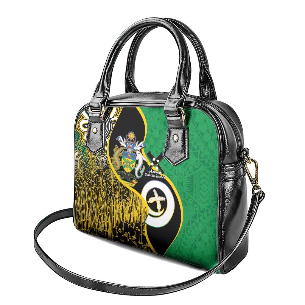 Australian South Sea Islanders National Recognition Day Shoulder Handbag Solomon Islands And Vanuatu Culture LT14 - Polynesian Pride