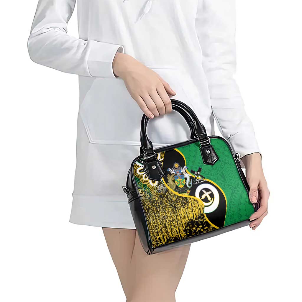 Australian South Sea Islanders National Recognition Day Shoulder Handbag Solomon Islands And Vanuatu Culture LT14 - Polynesian Pride