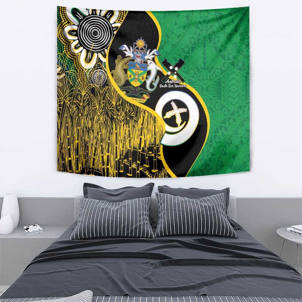 Australian South Sea Islanders National Recognition Day Tapestry Solomon Islands And Vanuatu Culture LT14 - Polynesian Pride