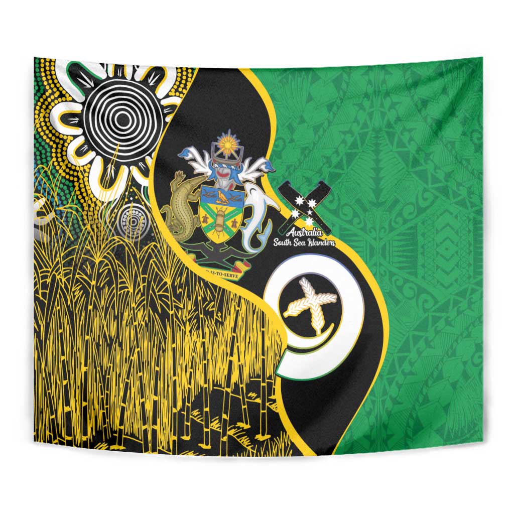 Australian South Sea Islanders National Recognition Day Tapestry Solomon Islands And Vanuatu Culture LT14 - Polynesian Pride
