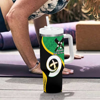 Australian South Sea Islanders National Recognition Day Tumbler With Handle Solomon Islands And Vanuatu Culture LT14 - Polynesian Pride