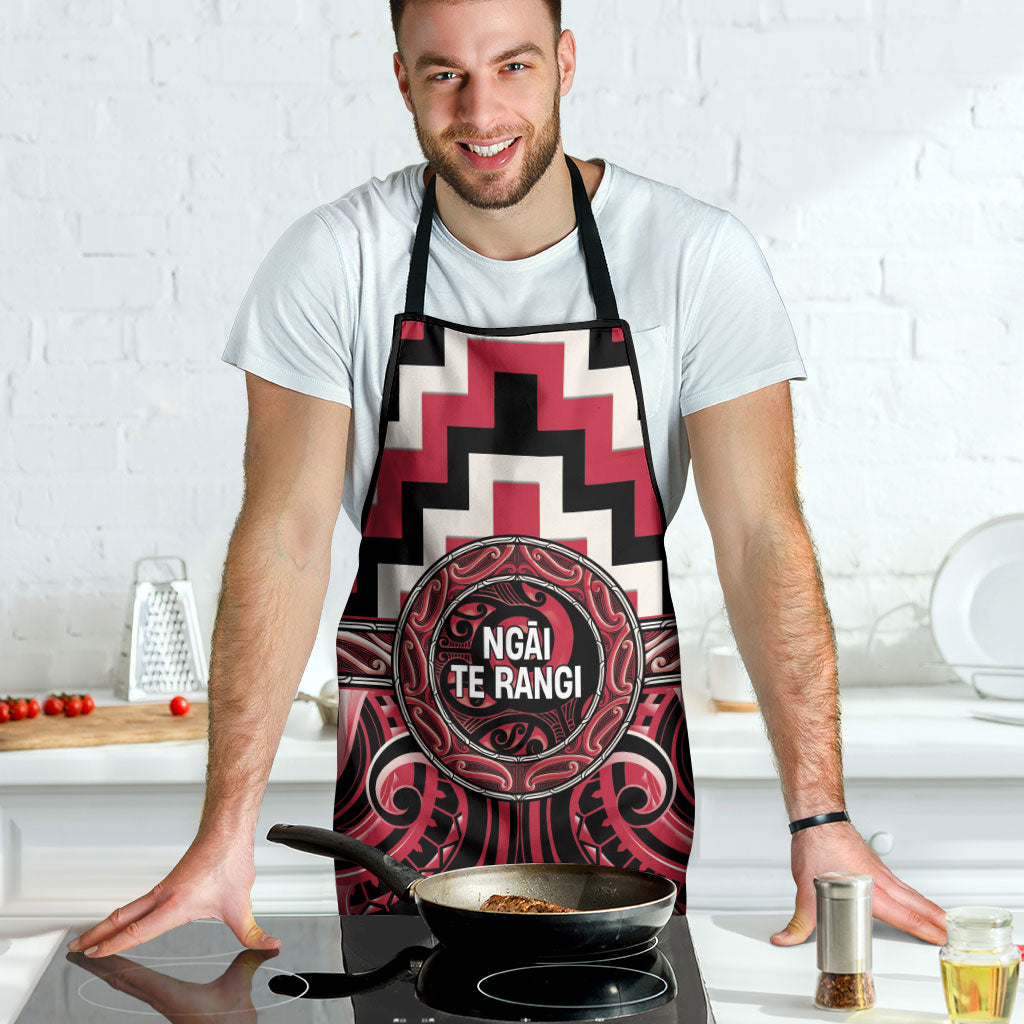 Aotearoa Ngai Te Rangi Apron Maori Iwi Poutama Puhoro Tattoo LT14 - Polynesian Pride
