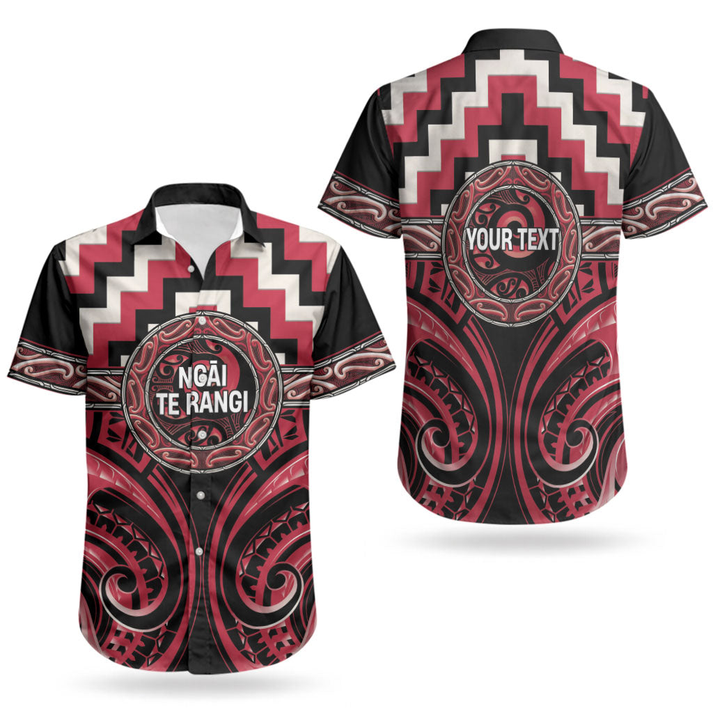 Aotearoa Ngai Te Rangi Personalised Couples Matching Mermaid Dress and Hawaiian Shirt Maori Iwi Poutama Puhoro Tattoo LT14 - Polynesian Pride
