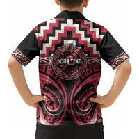Aotearoa Ngai Te Rangi Personalised Hawaiian Shirt Maori Iwi Poutama Puhoro Tattoo LT14 - Polynesian Pride