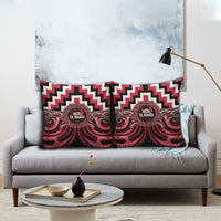 Aotearoa Ngai Te Rangi Pillow Cover Maori Iwi Poutama Puhoro Tattoo LT14 - Polynesian Pride
