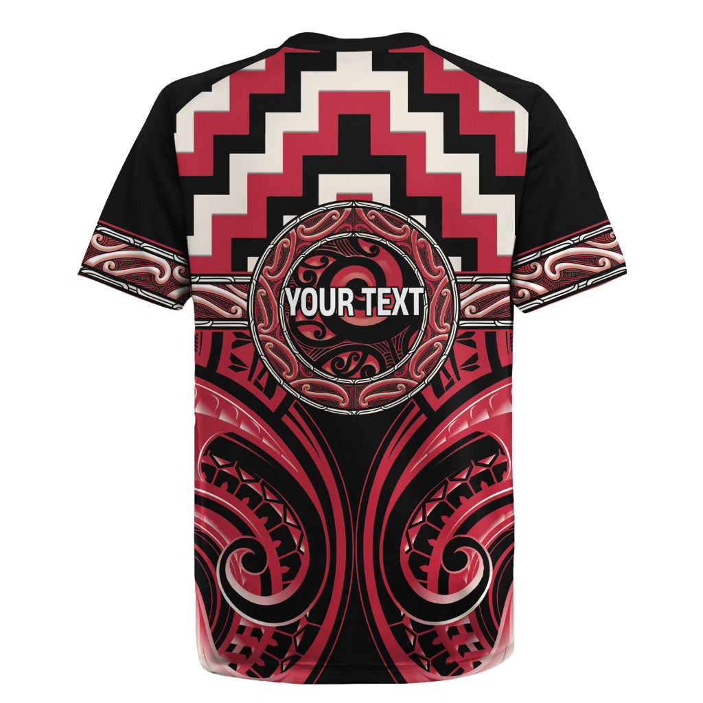 Aotearoa Ngai Te Rangi Personalised Rugby Jersey Maori Iwi Poutama Puhoro Tattoo LT14 - Polynesian Pride