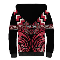 Aotearoa Ngai Te Rangi Personalised Sherpa Hoodie Maori Iwi Poutama Puhoro Tattoo LT14 - Polynesian Pride