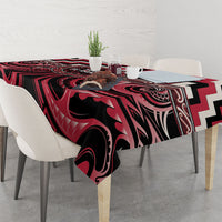Aotearoa Ngai Te Rangi Tablecloth Maori Iwi Poutama Puhoro Tattoo LT14 - Polynesian Pride