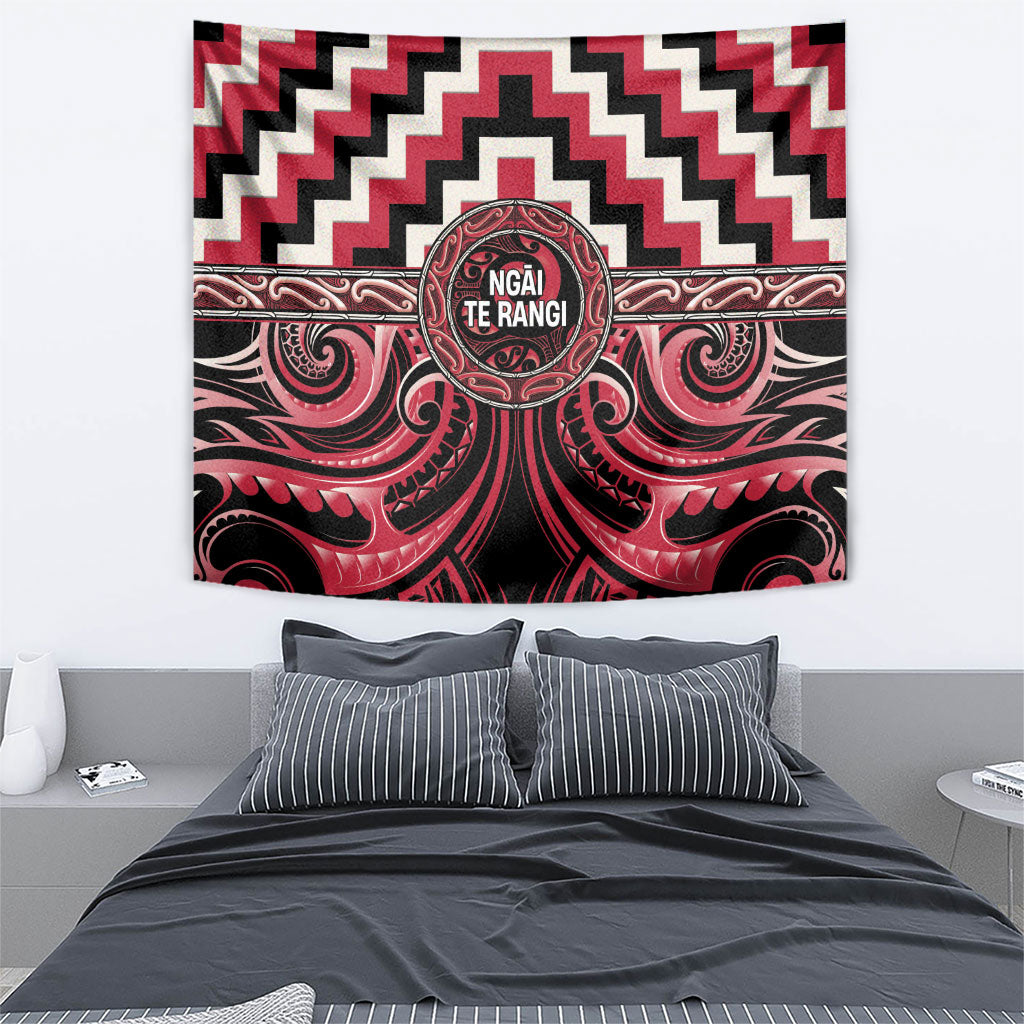 Aotearoa Ngai Te Rangi Tapestry Maori Iwi Poutama Puhoro Tattoo LT14 - Polynesian Pride