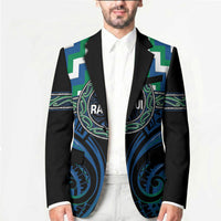 Aotearoa Ngati Ranginui Personalised Blazer Maori Iwi Poutama Puhoro Tattoo LT14 - Polynesian Pride