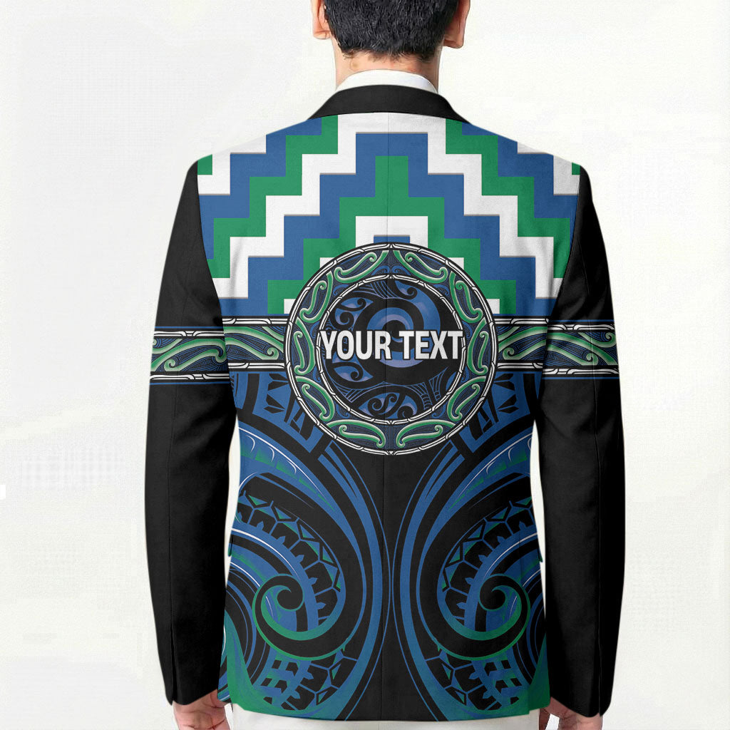 Aotearoa Ngati Ranginui Personalised Blazer Maori Iwi Poutama Puhoro Tattoo LT14 - Polynesian Pride