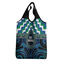 Aotearoa Ngati Ranginui Grocery Bag Maori Iwi Poutama Puhoro Tattoo LT14 - Polynesian Pride