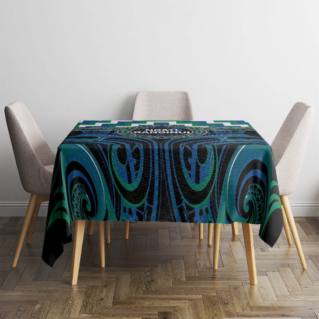 Aotearoa Ngati Ranginui Tablecloth Maori Iwi Poutama Puhoro Tattoo LT14 - Polynesian Pride