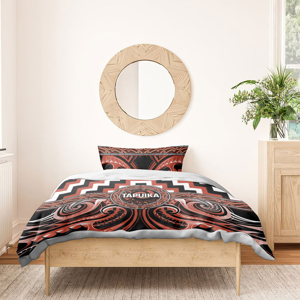 Aotearoa Tapuika Bedding Set Maori Iwi Poutama Puhoro Tattoo LT14 - Polynesian Pride