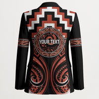 Aotearoa Tapuika Personalised Blazer Maori Iwi Poutama Puhoro Tattoo LT14 - Polynesian Pride