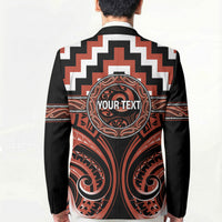 Aotearoa Tapuika Personalised Blazer Maori Iwi Poutama Puhoro Tattoo LT14 - Polynesian Pride