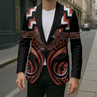 Aotearoa Tapuika Personalised Blazer Maori Iwi Poutama Puhoro Tattoo LT14 - Polynesian Pride