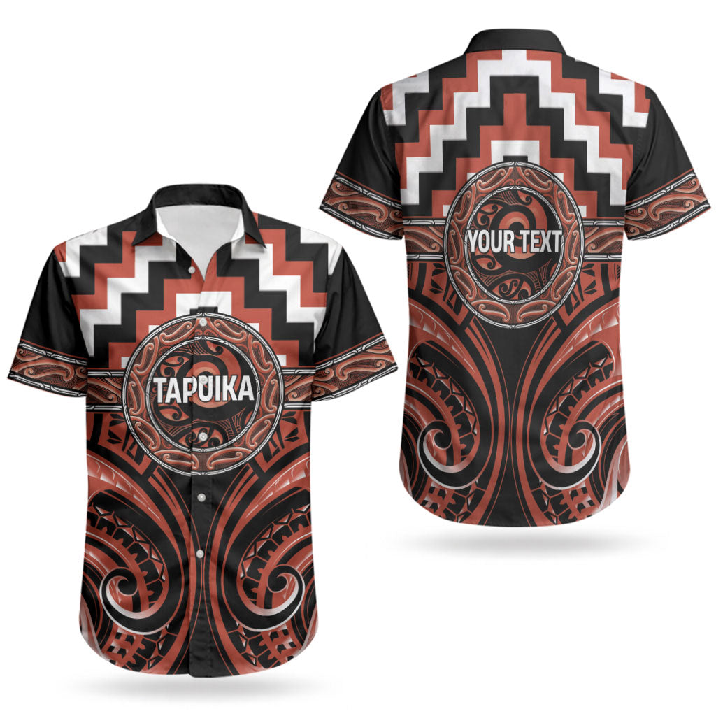 Aotearoa Tapuika Personalised Couples Matching Short Sleeve Bodycon Dress and Hawaiian Shirt Maori Iwi Poutama Puhoro Tattoo LT14 - Polynesian Pride