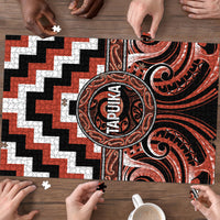Aotearoa Tapuika Puzzle Maori Iwi Poutama Puhoro Tattoo LT14 - Polynesian Pride