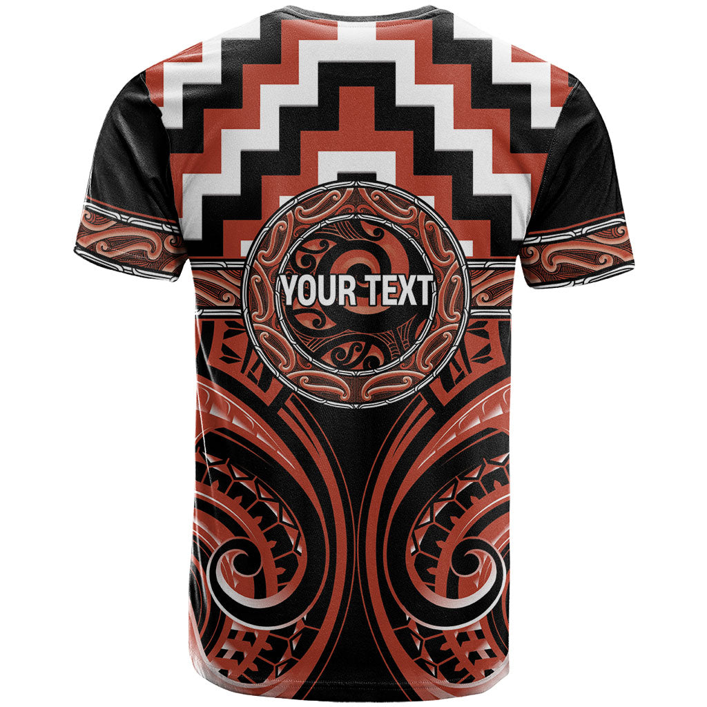 Aotearoa Tapuika Personalised T Shirt Maori Iwi Poutama Puhoro Tattoo LT14 - Polynesian Pride