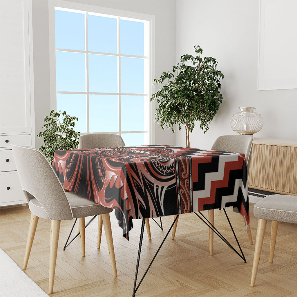Aotearoa Tapuika Tablecloth Maori Iwi Poutama Puhoro Tattoo LT14 - Polynesian Pride