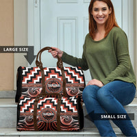 Aotearoa Tapuika Travel Bag Maori Iwi Poutama Puhoro Tattoo LT14 - Polynesian Pride