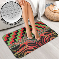 Aotearoa Ngati Maru Bathroom Set Maori Iwi Poutama Puhoro Tattoo LT14 - Polynesian Pride