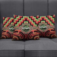 Aotearoa Ngati Maru Pillow Cover Maori Iwi Poutama Puhoro Tattoo LT14 - Polynesian Pride