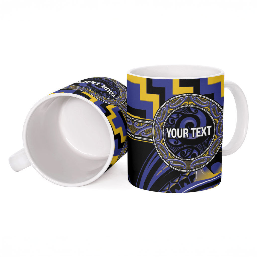 Aotearoa Ngati Raukawa Personalised Ceramic Mug Maori Iwi Poutama Puhoro Tattoo LT14 - Polynesian Pride