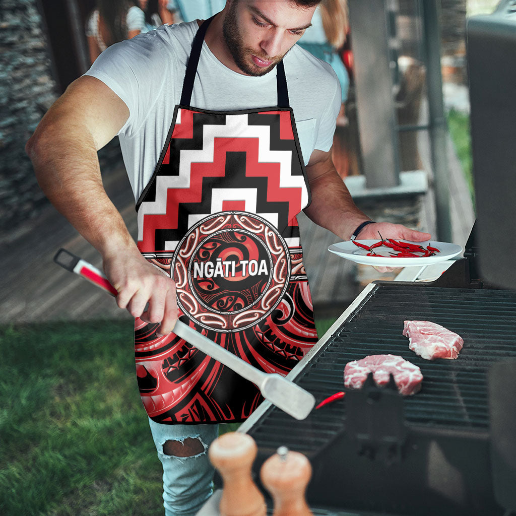 Aotearoa Ngati Toa Apron Maori Iwi Poutama Puhoro Tattoo LT14 - Polynesian Pride