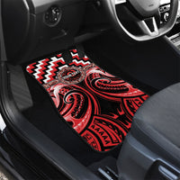 Aotearoa Ngati Toa Personalised Car Mats Maori Iwi Poutama Puhoro Tattoo LT14 - Polynesian Pride