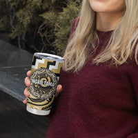Aotearoa Ngati Tama Personalised Tumbler Cup Maori Iwi Poutama Puhoro Tattoo LT14 - Polynesian Pride