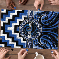 Aotearoa Ngati Ruanui Puzzle Maori Iwi Poutama Puhoro Tattoo LT14 - Polynesian Pride