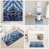 Aotearoa Ngaruahine Bathroom Set Maori Iwi Poutama Puhoro Tattoo LT14 - Polynesian Pride