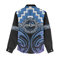 Aotearoa Ngaruahine Personalised Women Casual Shirt Maori Iwi Poutama Puhoro Tattoo LT14 - Polynesian Pride