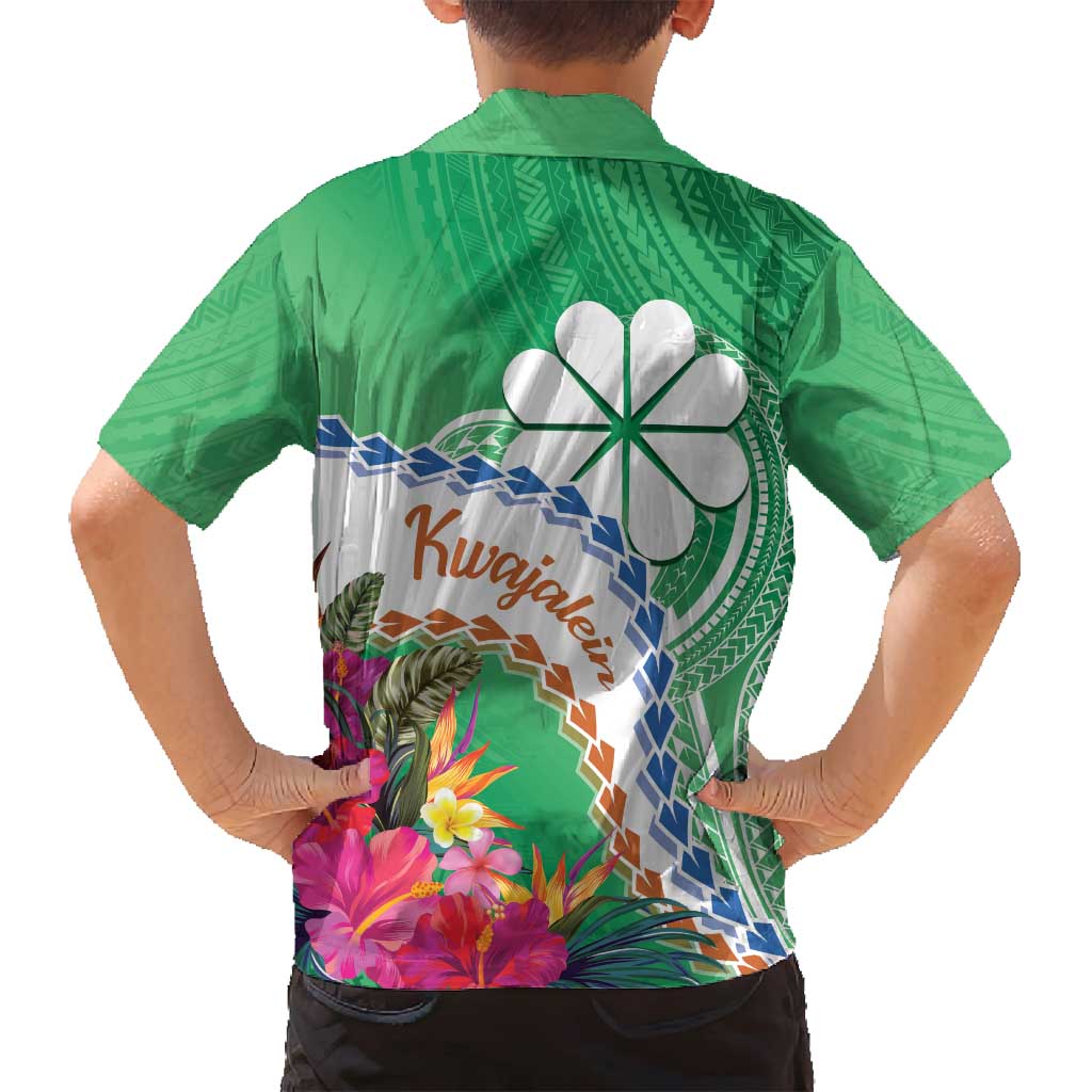 Marshall Islands Kwajalein Atoll Family Matching Tank Maxi Dress and Hawaiian Shirt Curves Polynesian Mix Tropical Flowers