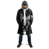 Black Hawaii Cloak Hammerhead Shark Tattoo Curve Polynesian - Polynesian Pride