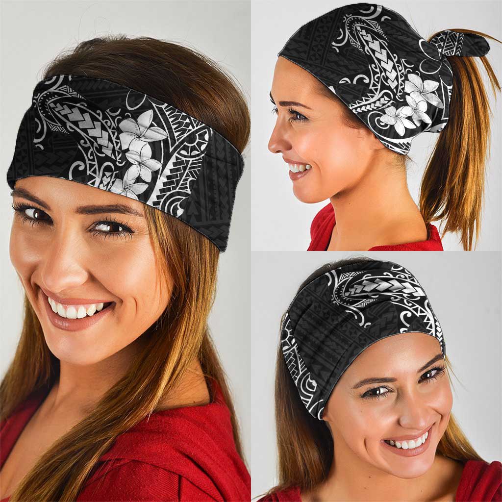 Black Hawaii Neck Gaiter Hammerhead Shark Tattoo Curve Polynesian LT14 - Polynesian Pride