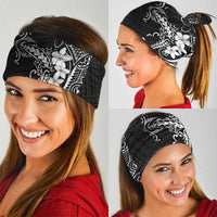 Black Hawaii Neck Gaiter Hammerhead Shark Tattoo Curve Polynesian LT14 - Polynesian Pride