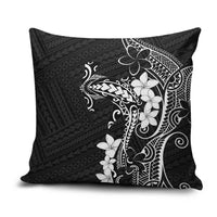 Black Hawaii Pillow Cover Hammerhead Shark Tattoo Curve Polynesian LT14 Black - Polynesian Pride