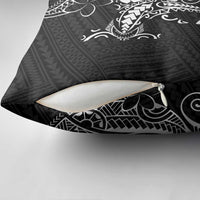 Black Hawaii Pillow Cover Hammerhead Shark Tattoo Curve Polynesian LT14 - Polynesian Pride