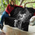 Black Hawaii Quilt Hammerhead Shark Tattoo Curve Polynesian - Polynesian Pride