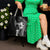 Black Hawaii Tote Bag Hammerhead Shark Tattoo Curve Polynesian - Polynesian Pride