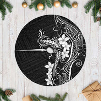 Black Hawaii Tree Skirt Hammerhead Shark Tattoo Curve Polynesian - Polynesian Pride