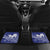 Blue Hawaii Car Mats Hammerhead Shark Tattoo Curve Polynesian - Polynesian Pride