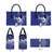 Blue Hawaii Leather Bag Hammerhead Shark Tattoo Curve Polynesian - Polynesian Pride